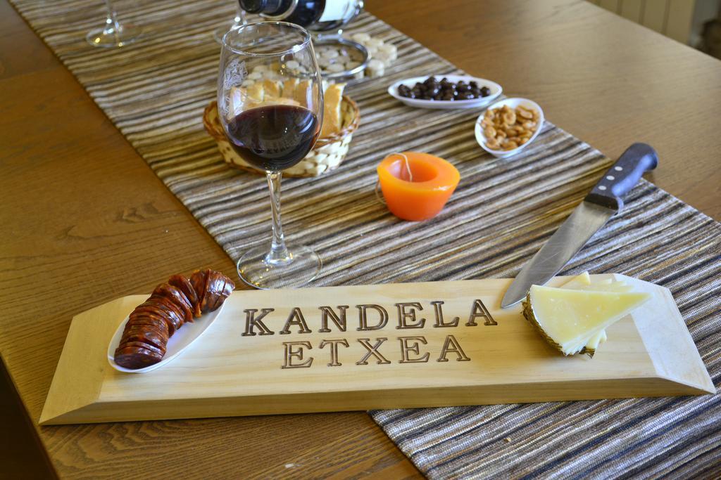 Casa Rural Kandela Etxea La puebla de Labarca Eksteriør bilde