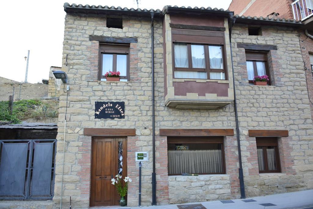 Casa Rural Kandela Etxea La puebla de Labarca Eksteriør bilde